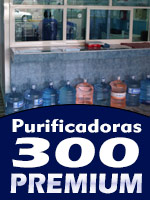 Purificadoras de agua de 300 garrafones PREMIUM