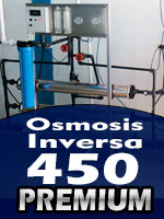 Purificadoras de agua con osmosis inversa de 300 garrafones PREMIUM